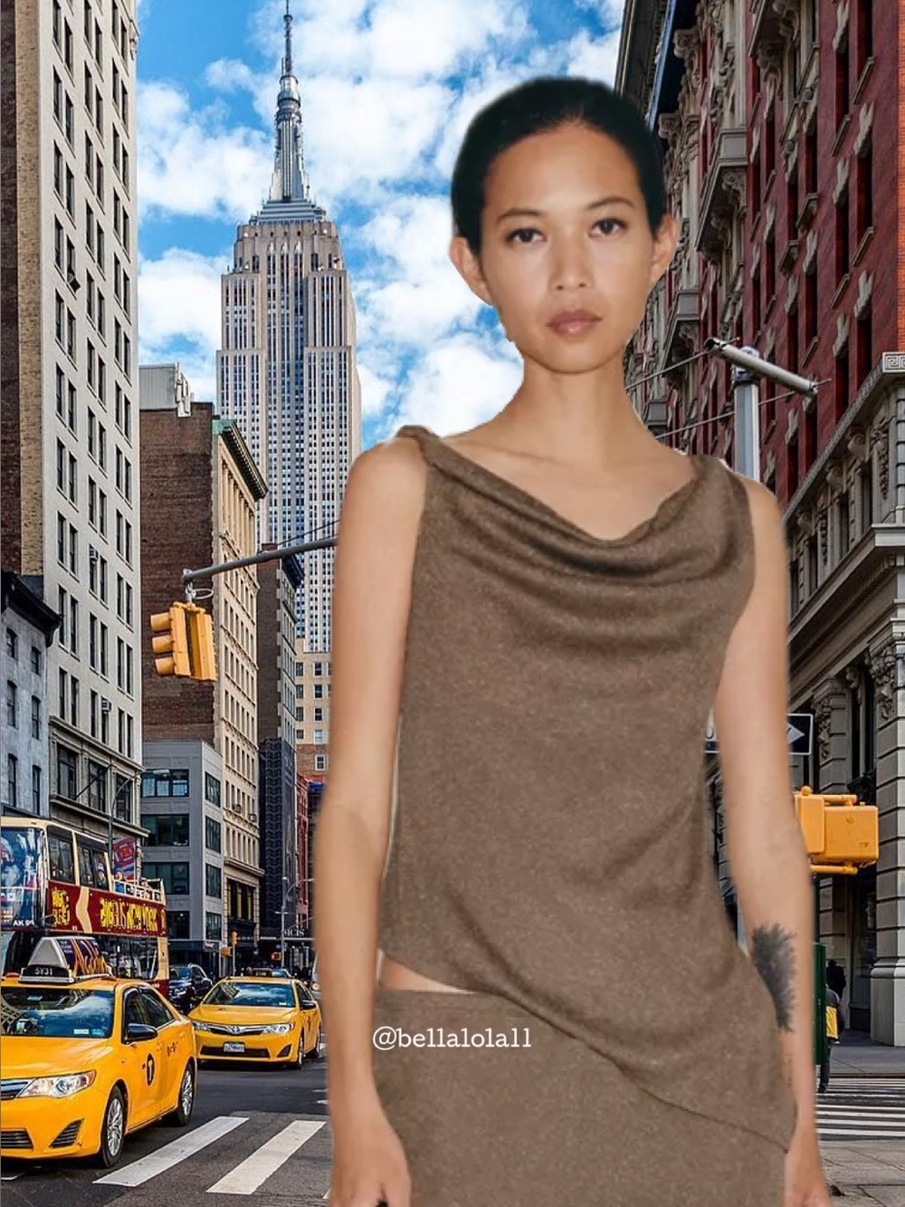 NEW ZARA ASYMMETRIC TOP